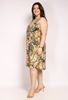 Picture of PLUS SIZE PRINTED STRETCH DRESS